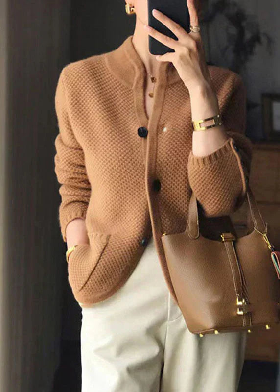 Lori | Cardigan douillet avec patte de boutonnage