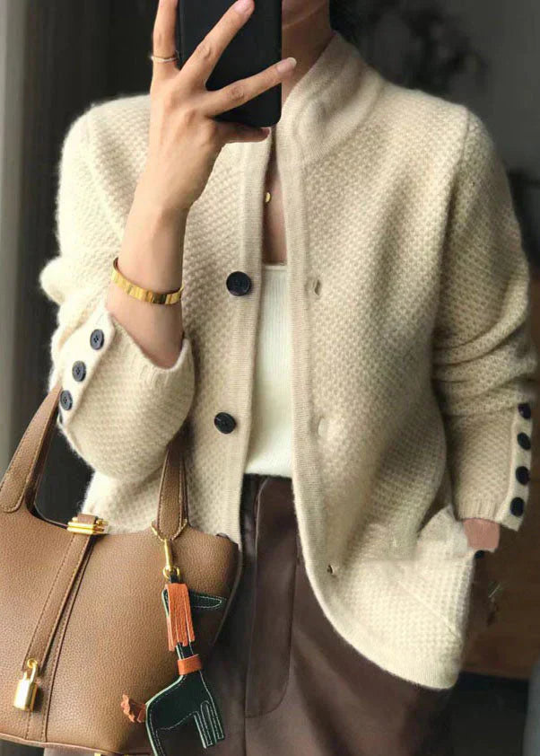 Lori | Cardigan douillet avec patte de boutonnage