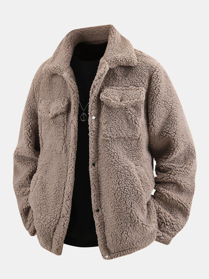 Teddy-Taschenjacke