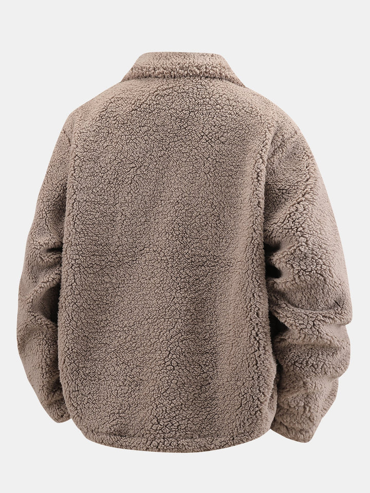 Teddy-Taschenjacke