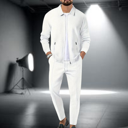 Trainingsanzug-Set – stylische Jacke und Hose mit Reißverschluss