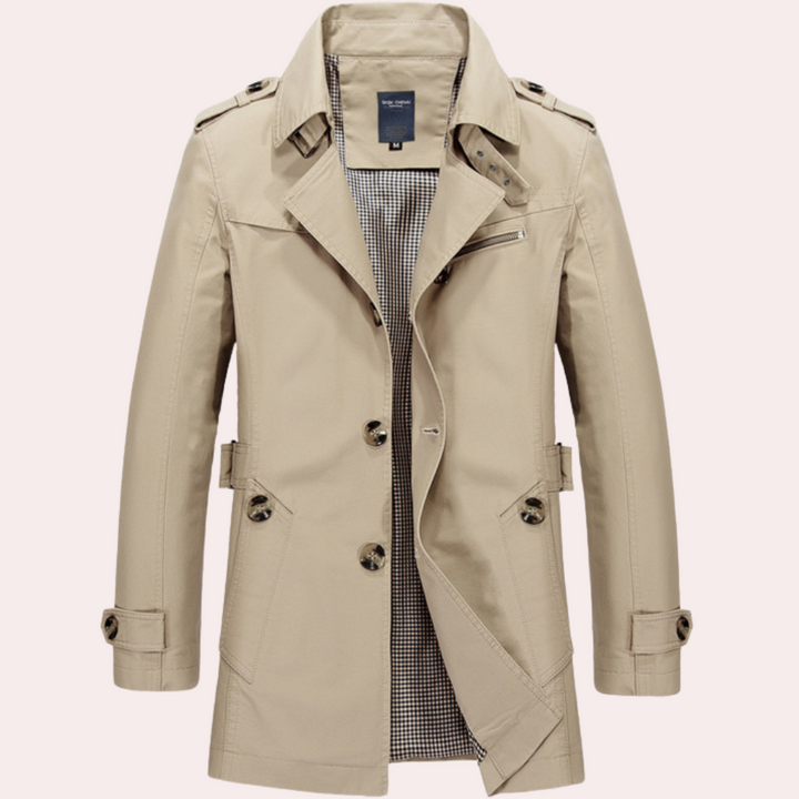 Trenchcoat Herren | Trenchjacke für Frühling und Herbst