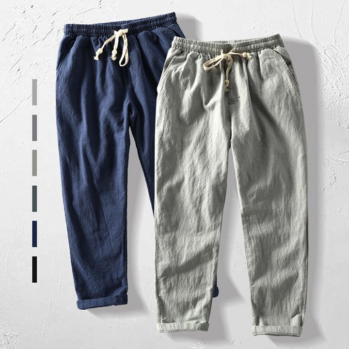 Pantalon ample pour homme avec cordon | Style décontracté