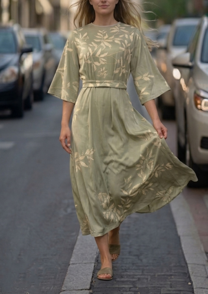 Liora | Women's Floral Print Flowing Dress