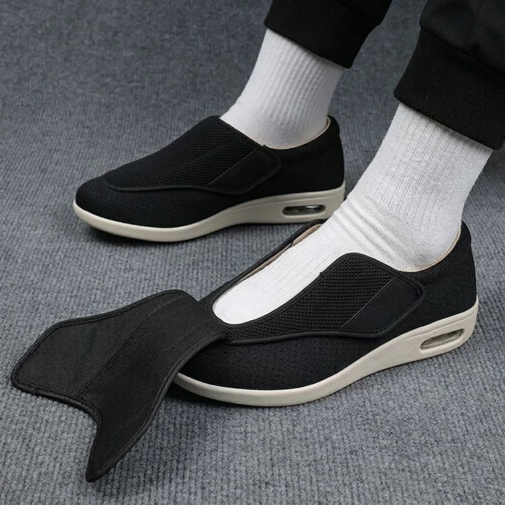 Herren Slip-On Mesh Sneakers | Freizeitschuhe
