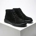 Herren Schnürstiefel Mit Runder Spitze | Moderner Streetstyle