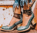 Verona | Vintage Pumps mit Knöchelriemen