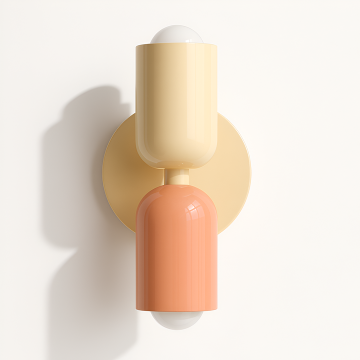 Vintage Glow Wandleuchte – eine doppelseitige, moderne Wandleuchte mit nach oben und unten gerichtetem Licht 3