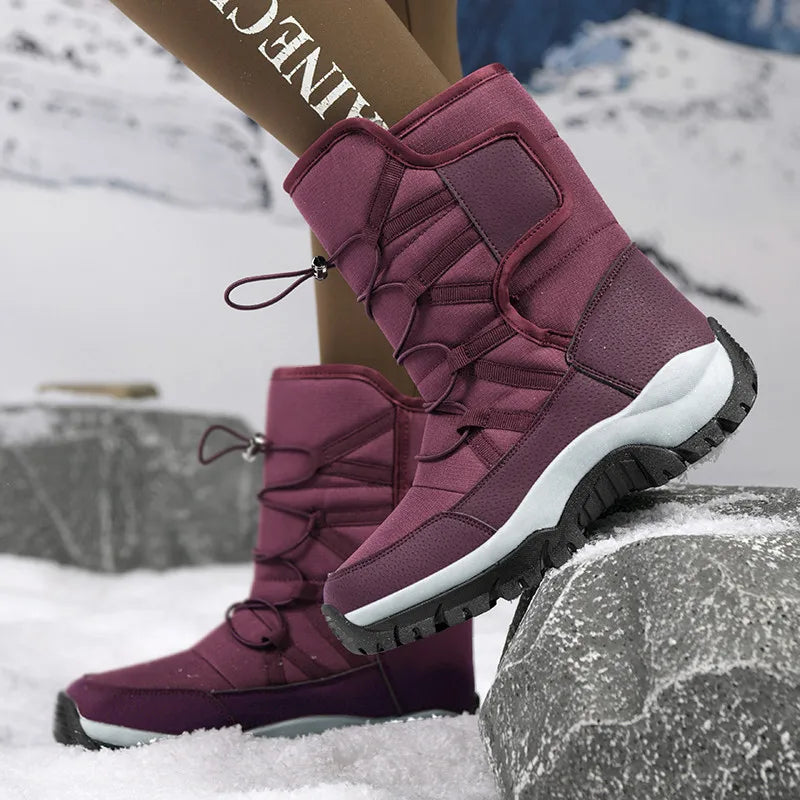 Wasserresistente Herren Stiefel | Winterstiefel für Outdoor-Aktivitäten und Freizeit