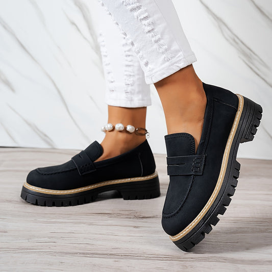 Damen Loafer mit Chunky Sohle | Klassisch