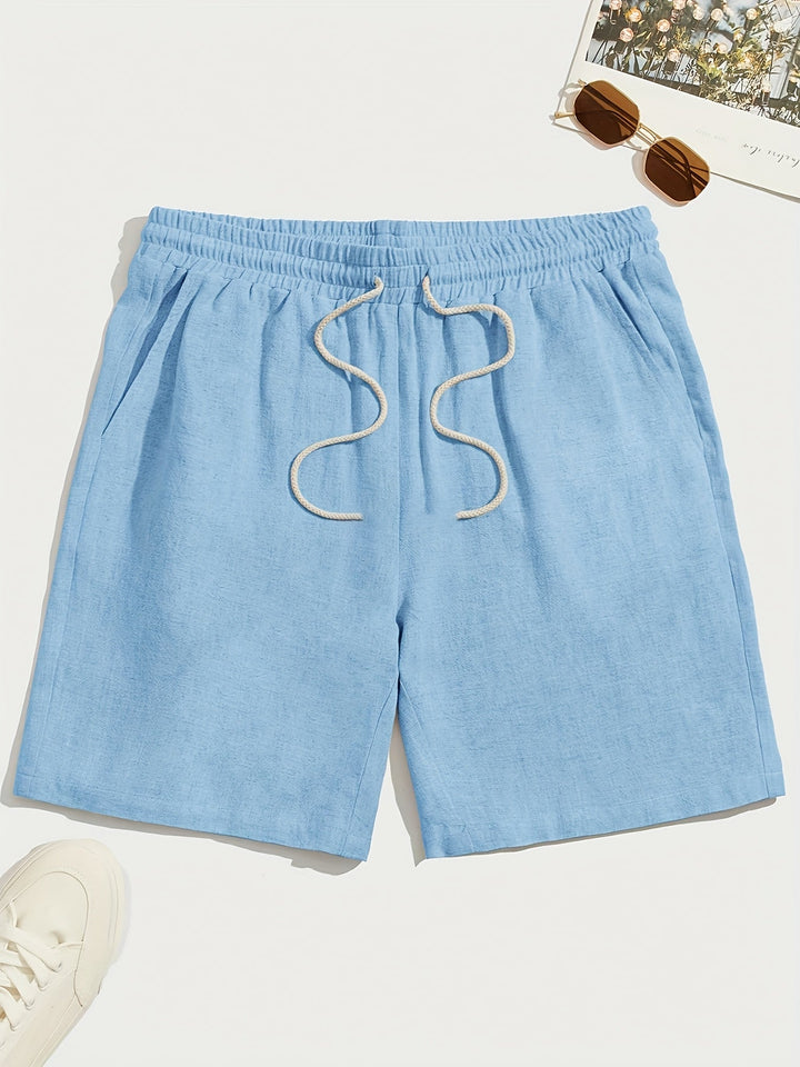 Shorts pour hommes | Shorts coupe décontractée | Cordon de serrage et poches | Style moderne décontracté