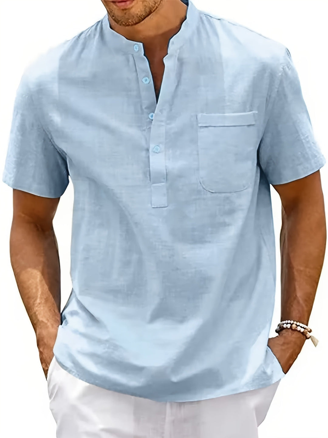 Grzegorz | Men's casual short-sleeve shirt