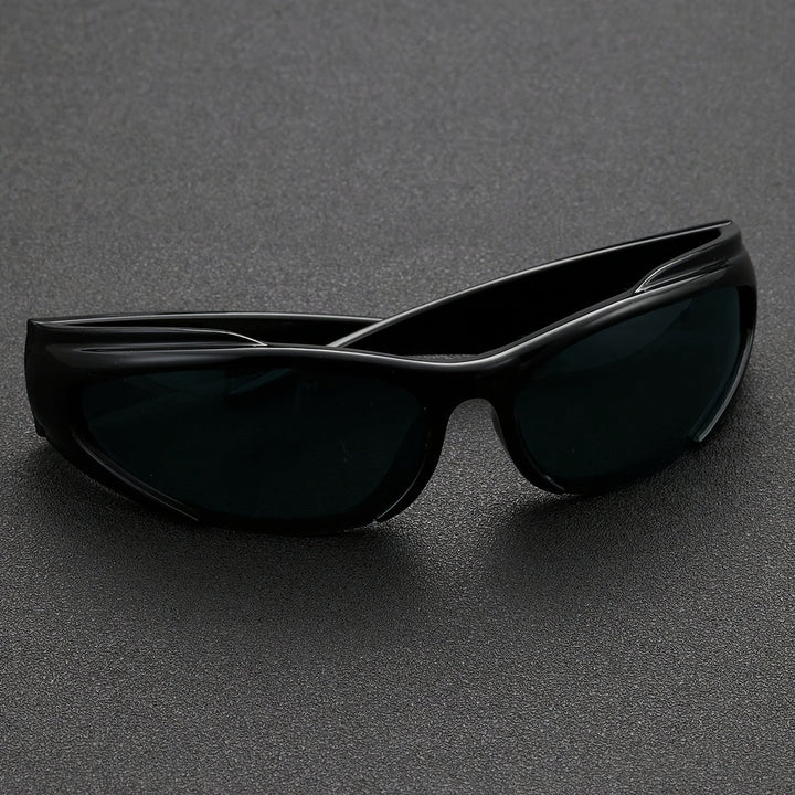 Men's Sunglasses | Slim Wraparound Fit | Sporty Frame Design | Casual Outdoor Look