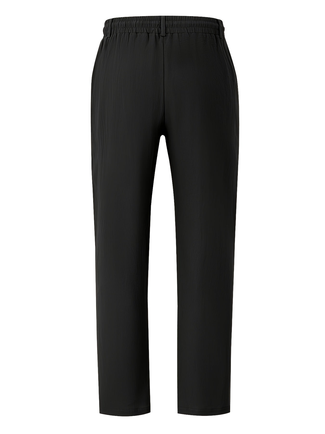 Pánské kalhoty | Kalhoty Regular Fit s rovnými nohavicemi | Pas na stažení šňůrkou | Ležérní letní styl