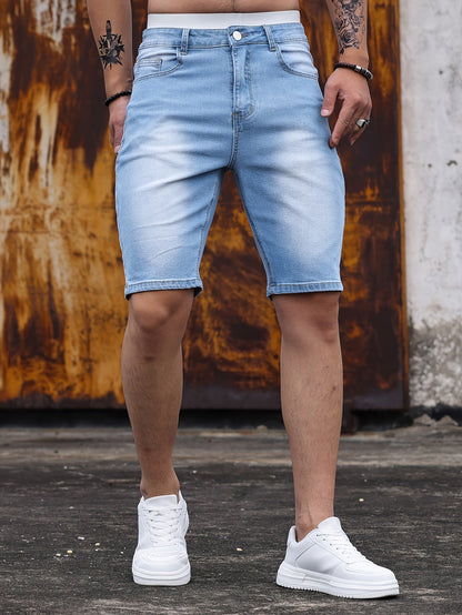 Bartosz | Męskie szorty w stylu jeansowym
