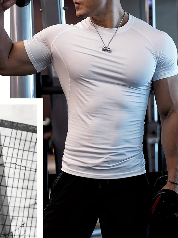 Adrian | T-shirt sportiva da uomo slim fit