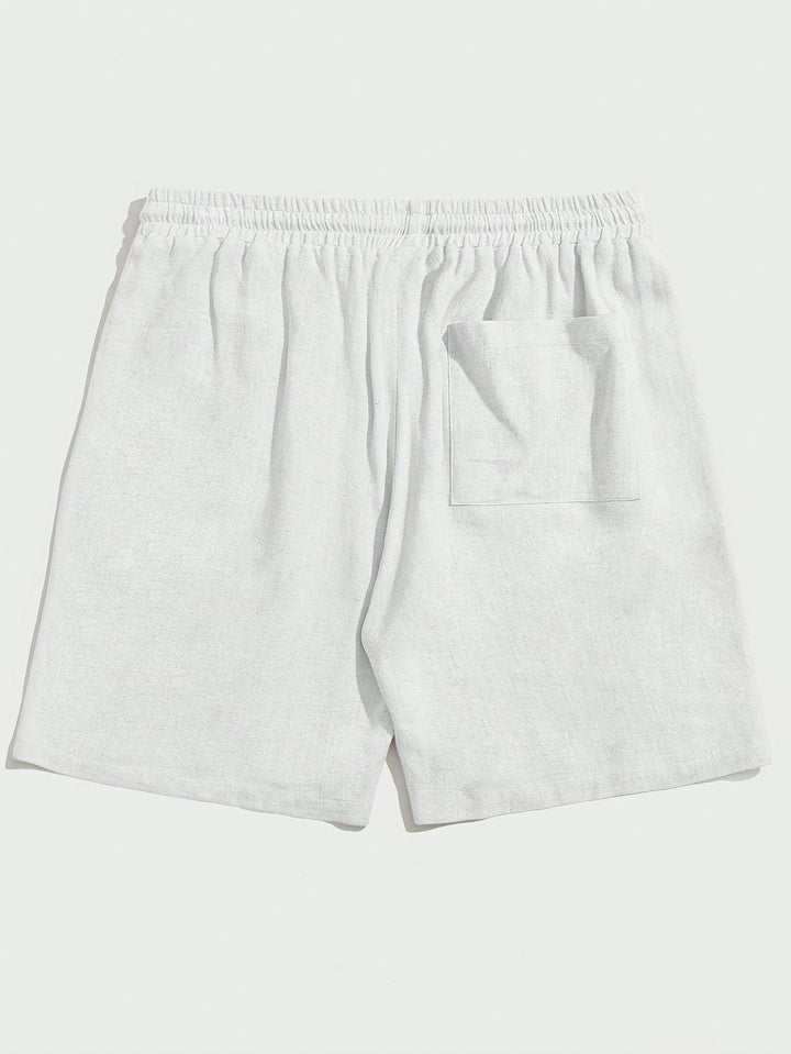 Shorts pour hommes | Shorts coupe décontractée | Cordon de serrage et poches | Style moderne décontracté