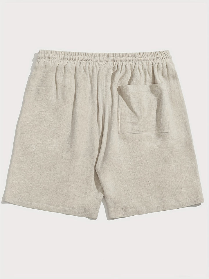 Shorts pour hommes | Shorts coupe décontractée | Cordon de serrage et poches | Style moderne décontracté
