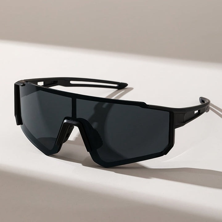 Herren Sport Sonnenbrille | Oversize Shield Scheibe | Wraparound Design | Outdoor Freizeitlook