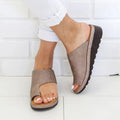 Damen Sandalen mit Flachem Riemen | Modell mit Mehrlagigen Riemen