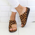 Damen Sandalen mit Flachem Riemen | Modell mit Mehrlagigen Riemen