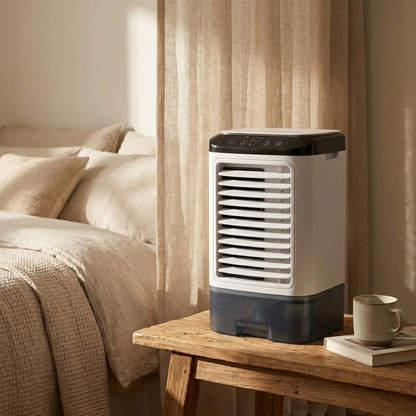 Refroidisseur d'air compact avec 3 niveaux et réservoir d'eau