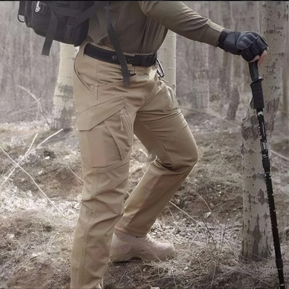 Pantaloni tattici da uomo con più tasche con cerniera | Cargo