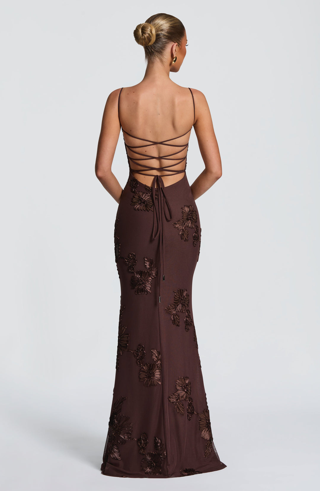 Rochie maxi damă fără mâneci cu decolteu în formă de inimă | Croială mulată