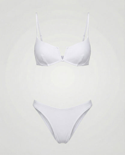 Women's Bikini with Underwire and Push-Up Effect | Adjustable Straps