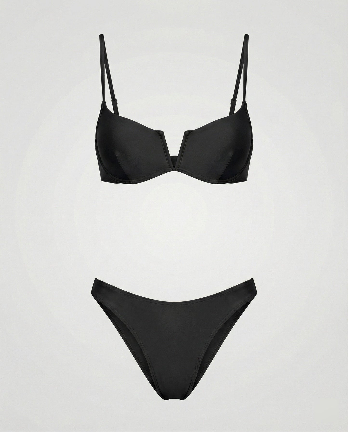 Women's Bikini with Underwire and Push-Up Effect | Adjustable Straps